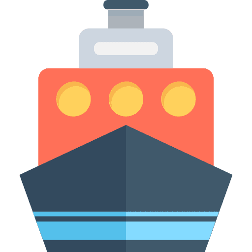 Ship transport boat ships icon