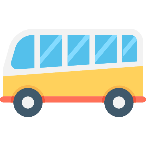 Van van automobile car icon