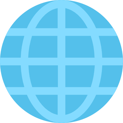 Worldwide worldwide multimedia earth grid icon