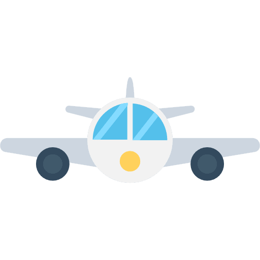 Aeroplane plane flight airplane icon