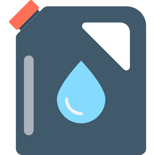 Gasoline petrol can gas icon