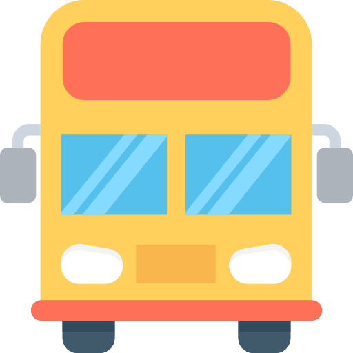School bus transportation back to school school bus icon