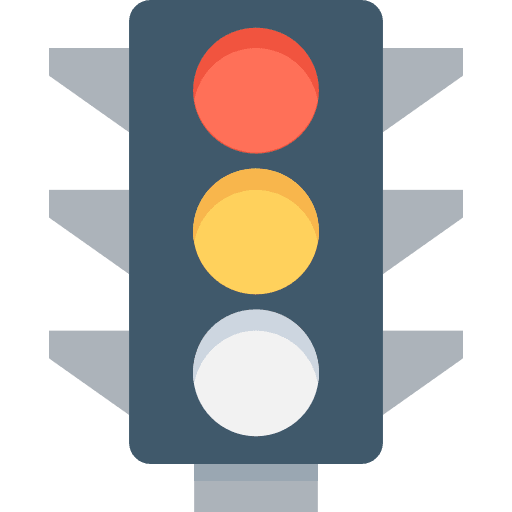 Traffic light stop signal road sign traffic lights icon