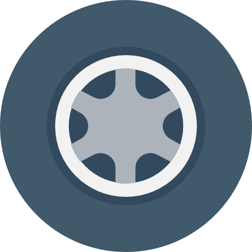 Wheel alloy wheel transportation wheel icon