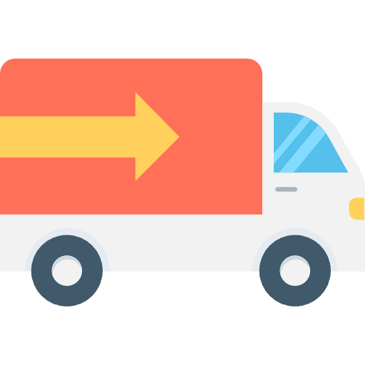 Cargo truck cargo truck shipping delivery icon