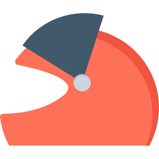 Helmet crash helmet motorbike racing helmet icon