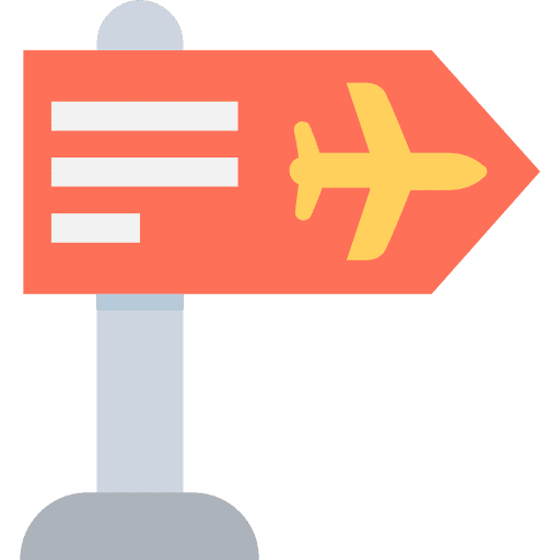 Panel direction panel signaling icon