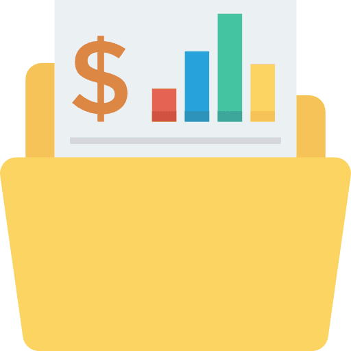 Folder format archive document icon