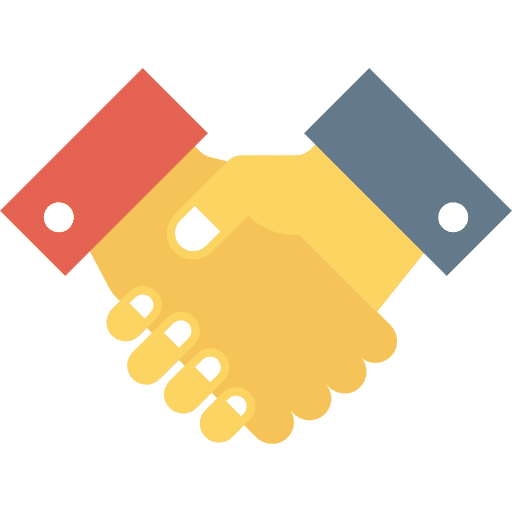 Handshake business and finance shake hands business icon
