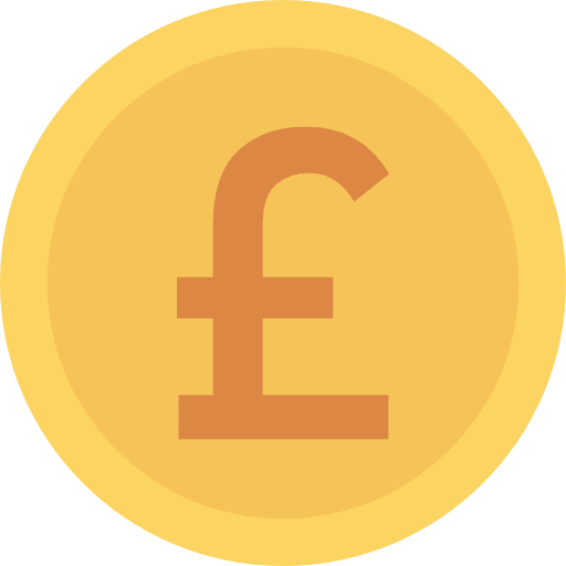 Pound money business business and finance icon