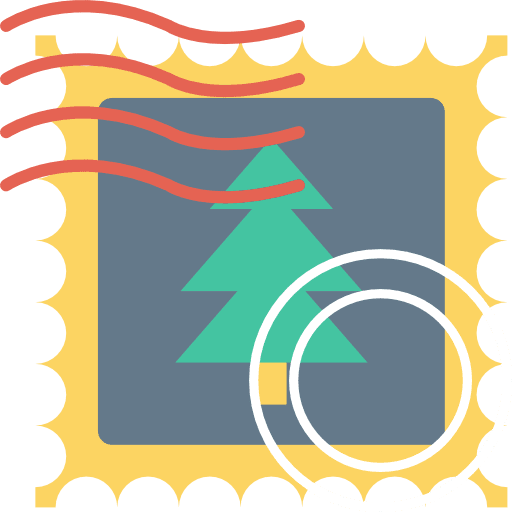 Stamp stamp communications interface icon