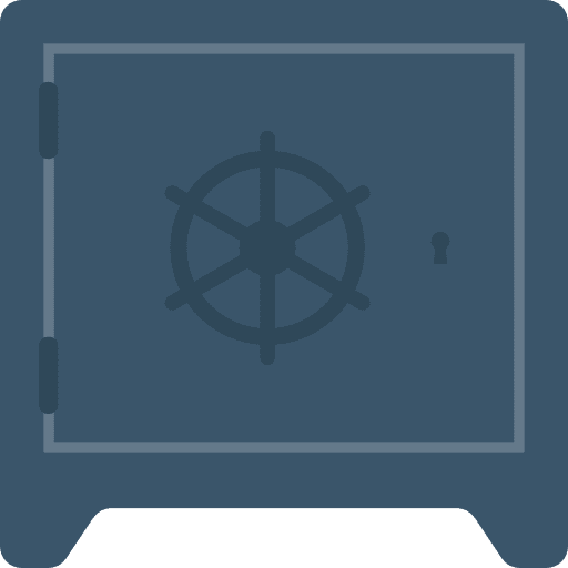 Strongbox strongbox money security icon