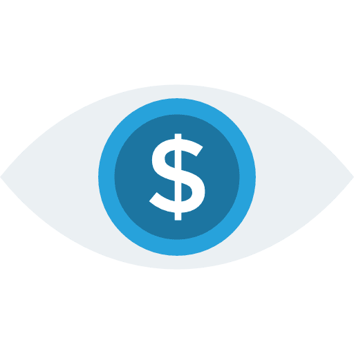 View money view business and finance icon