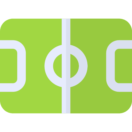 Football sports field sports and competition icon