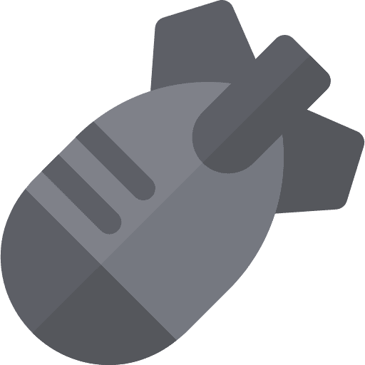 Bomb miscellaneous explosion weapon icon