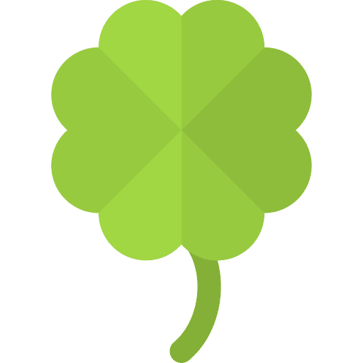 Clover botanical ireland nature icon