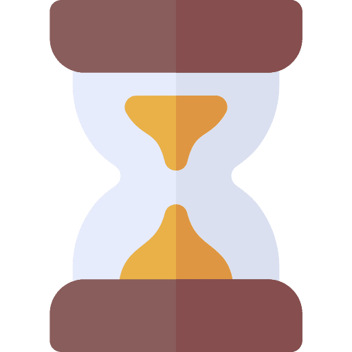 Sand clock sand clock loading time icon