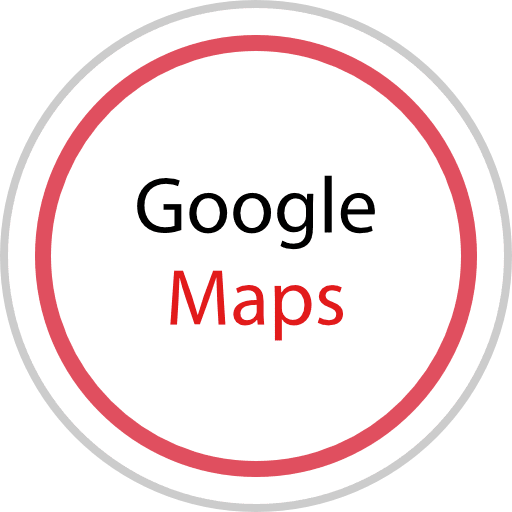 Google maps brands and logotypes social network logotype icon