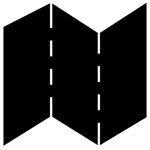 Map interface geography maps and flags icon