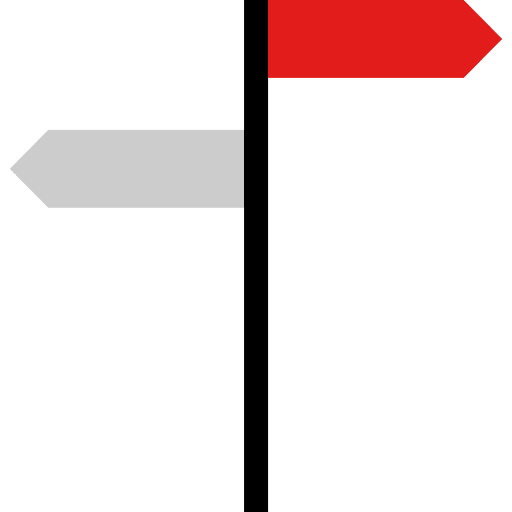 Panel signs sign orientation icon