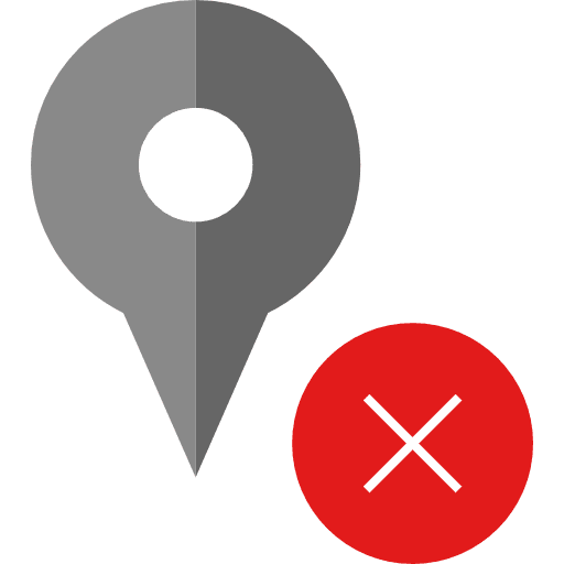Placeholder map location map point signs icon