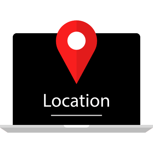 Laptop computer placeholder technology icon