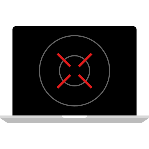 Laptop tool maps and location laptop icon