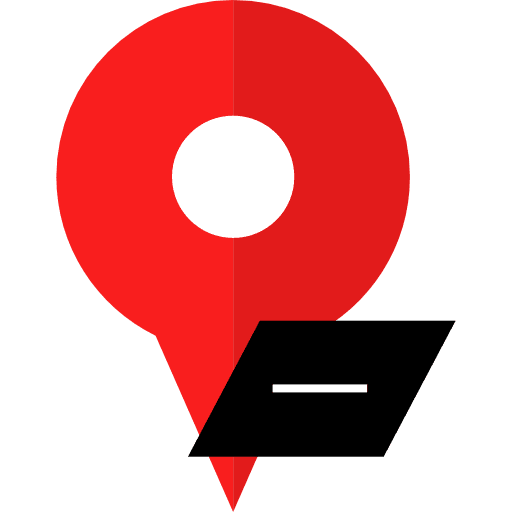 Placeholder signs interface map point icon