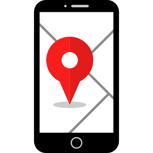 Smartphone touch screen seo and web placeholder icon