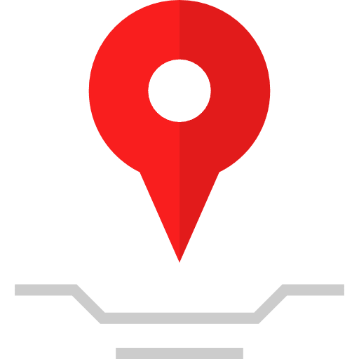 Placeholder region maps and location pin icon