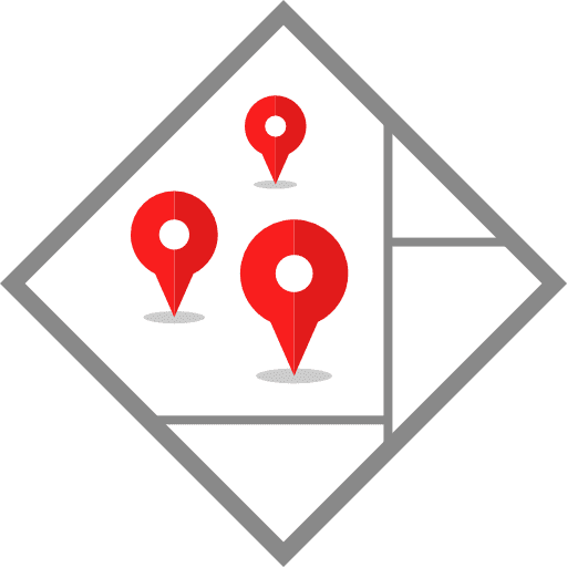 Placeholders pin maps and location signs icon