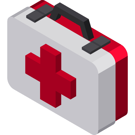 First aid kit medical healthcare and medical hospital icon