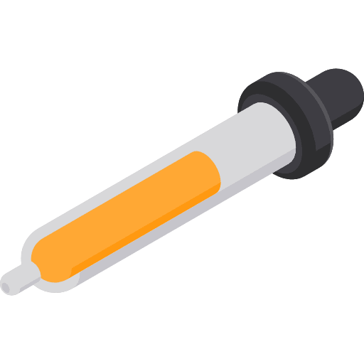 Dropper tools healthcare and medical dosage icon