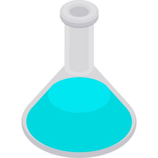 Flask chemistry test tube flask icon