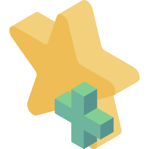 Star shapes and symbols star favourite icon