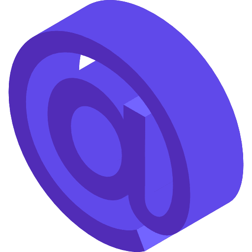 Email signs email internet icon