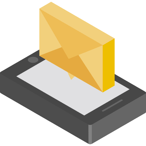 Email interface email message icon