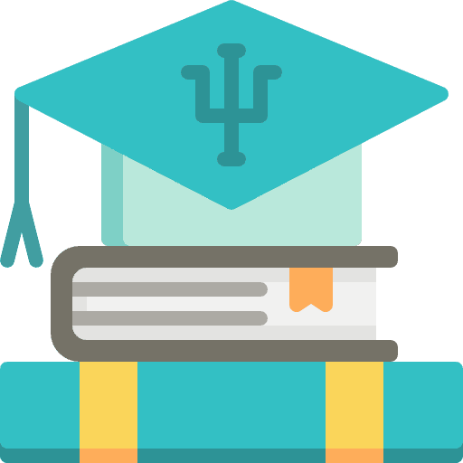 Psychology education books medicine icon