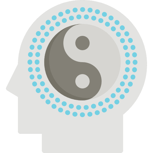 Balance psychology healthcare and medical medicine icon