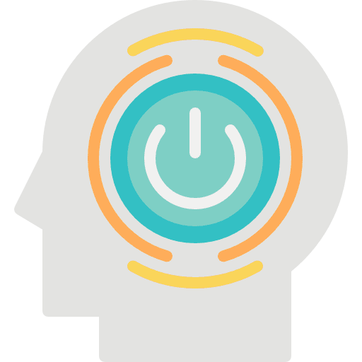 Power mental medicine power icon