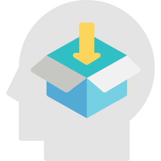 Thinking medicine thinking psychology icon