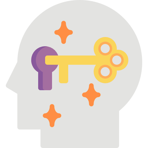 Unlock medicine motivation psychology icon