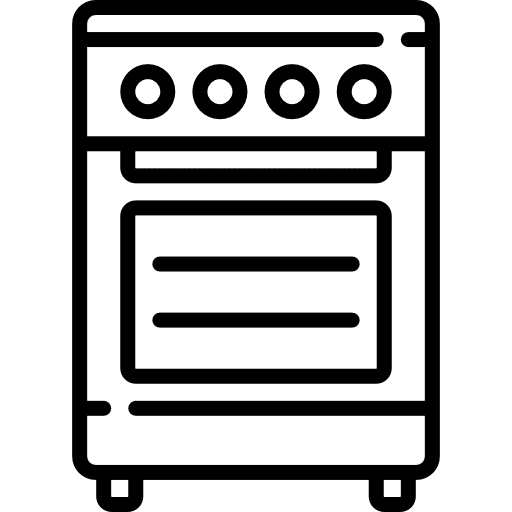 Electric stove electric stove furniture and household food and restaurant icon