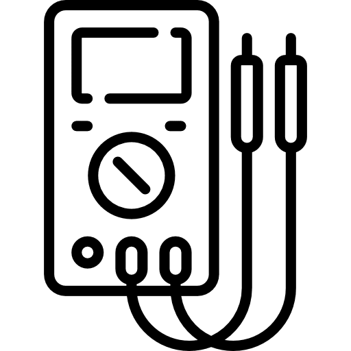 Multimeter multimeter oscilloscope ammeter icon