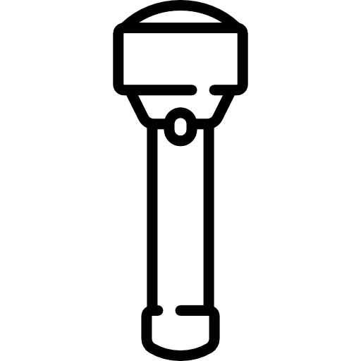 Flashlight illumination miscellaneous flashlight icon