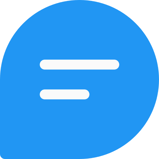 Chat conversation multimedia communication icon