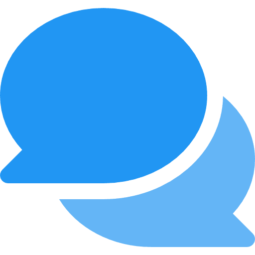 Chat speech bubble chat multimedia icon