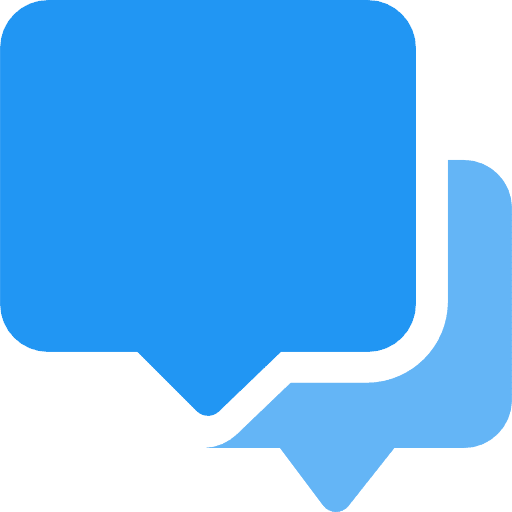 Chat speech bubble communication communications icon