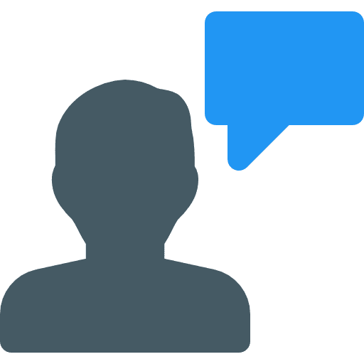 Chat speech bubble communications chat icon
