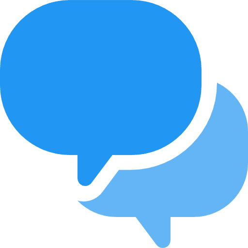 Chat communications multimedia conversation icon